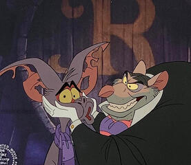 Ratigan and Fidget Disney’s The Great Mouse Detective