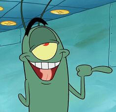 Sheldon Plankton Spongebob